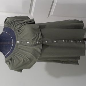 Eye Candy Olive Green Sleeveless Top